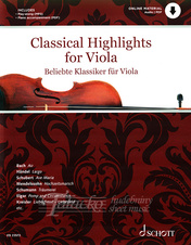 Classical Highlights for Viola (Audio Online)
